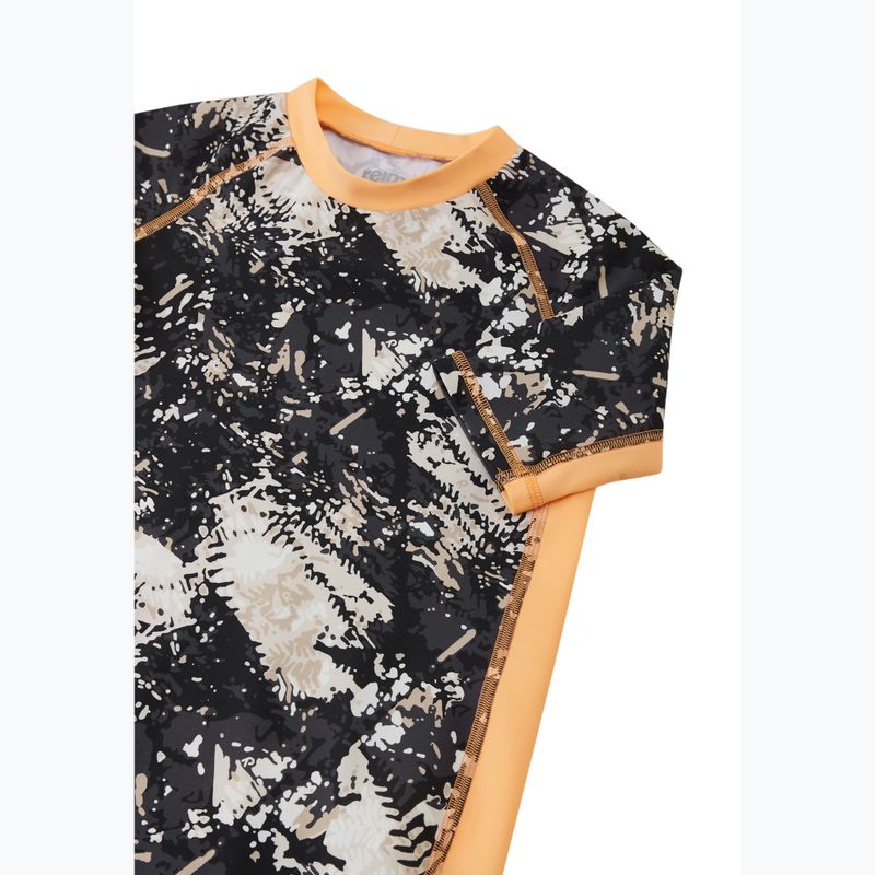 Dětské plavecké tričko Reima Uiva soft black 3