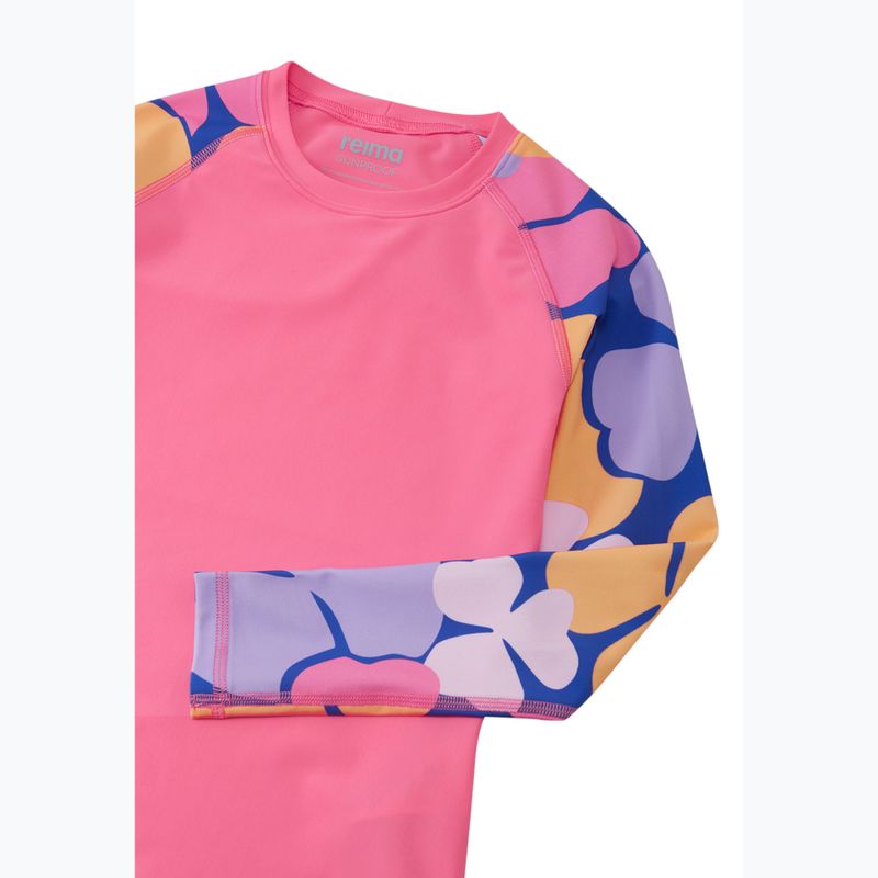 Dětské plavecké tričko Longsleeve Reima Sukeltaja soft coral 3