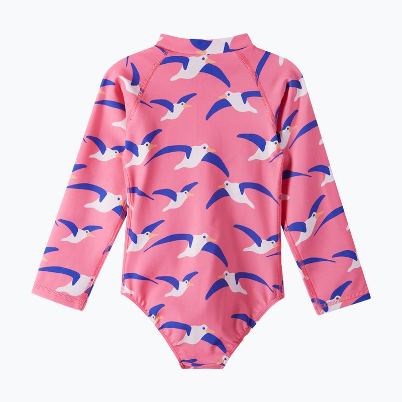 Dětské jednodílné plavky Reima Pihlis soft coral 2