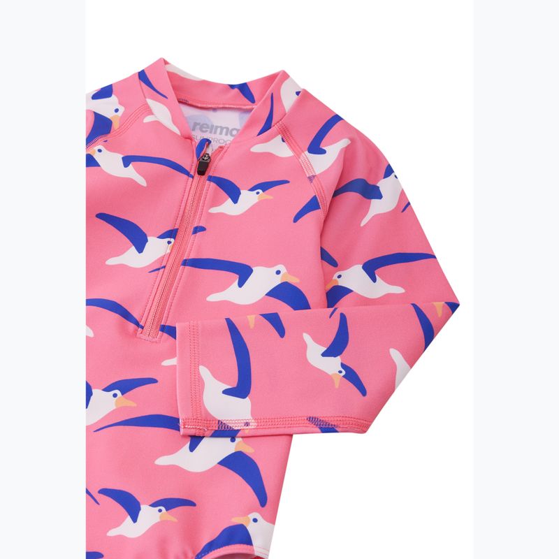 Dětské jednodílné plavky Reima Pihlis soft coral 3