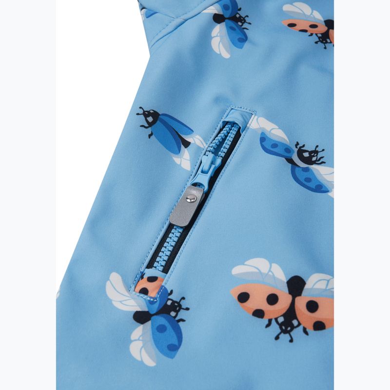 Dětská softshellová kombinéza Reima Mjosa fresh blue 4