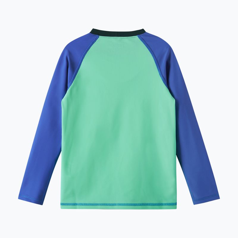 Dětské plavecké tričko Longsleeve Reima Kroolaus fresh mint 2