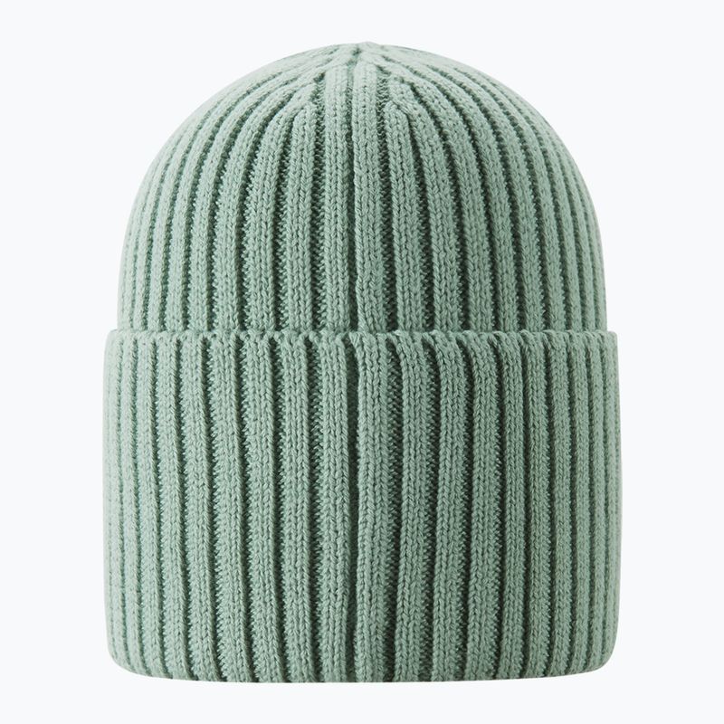 Dětská zimní čepice Reima Hattara stone green 2