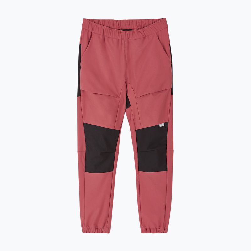 Dětské kalhoty Reima Vaeltaa red clay 7