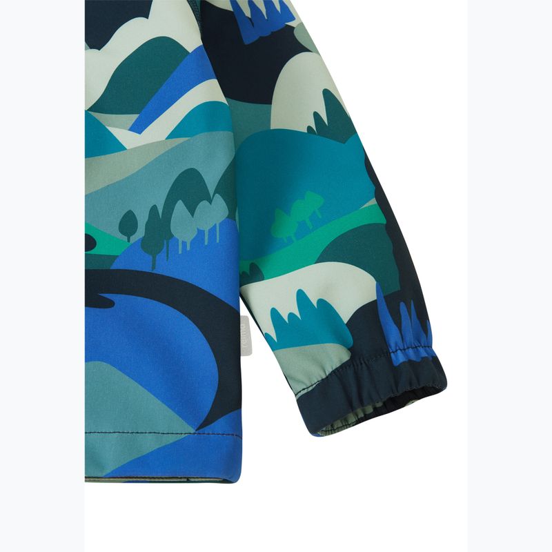 Dětská softshellová bunda Reima Vantti dparkly blue 5