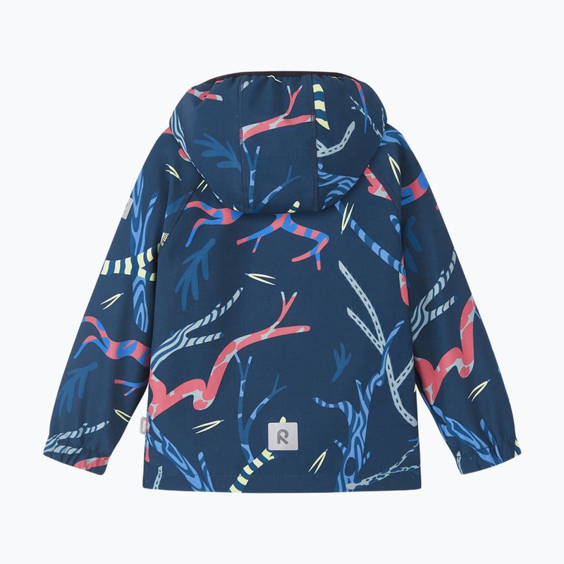 Dětská softshellová bunda Reima Vantti navy 2