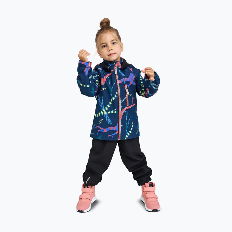 Dětská softshellová bunda Reima Vantti navy 8