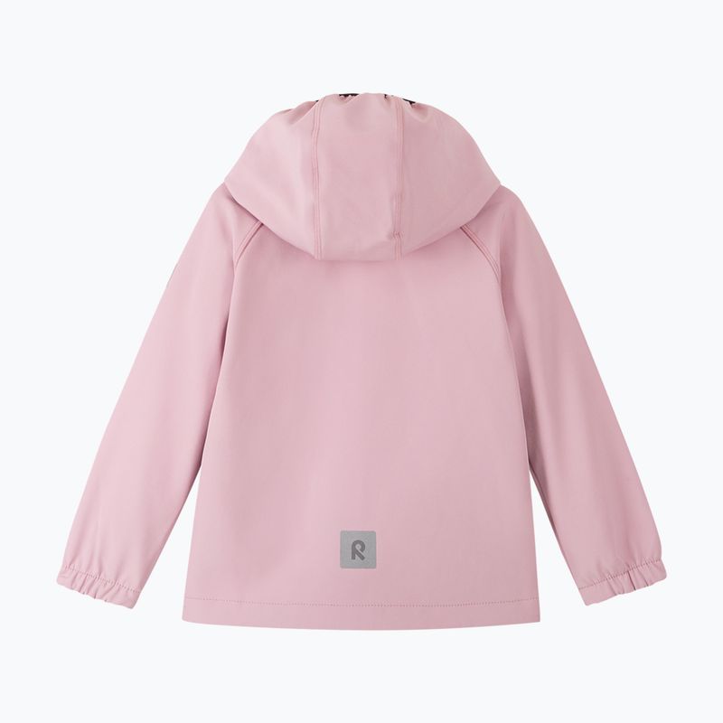 Dětská softshellová bunda Reima Vantti 5100009C-4500 grey pink 2