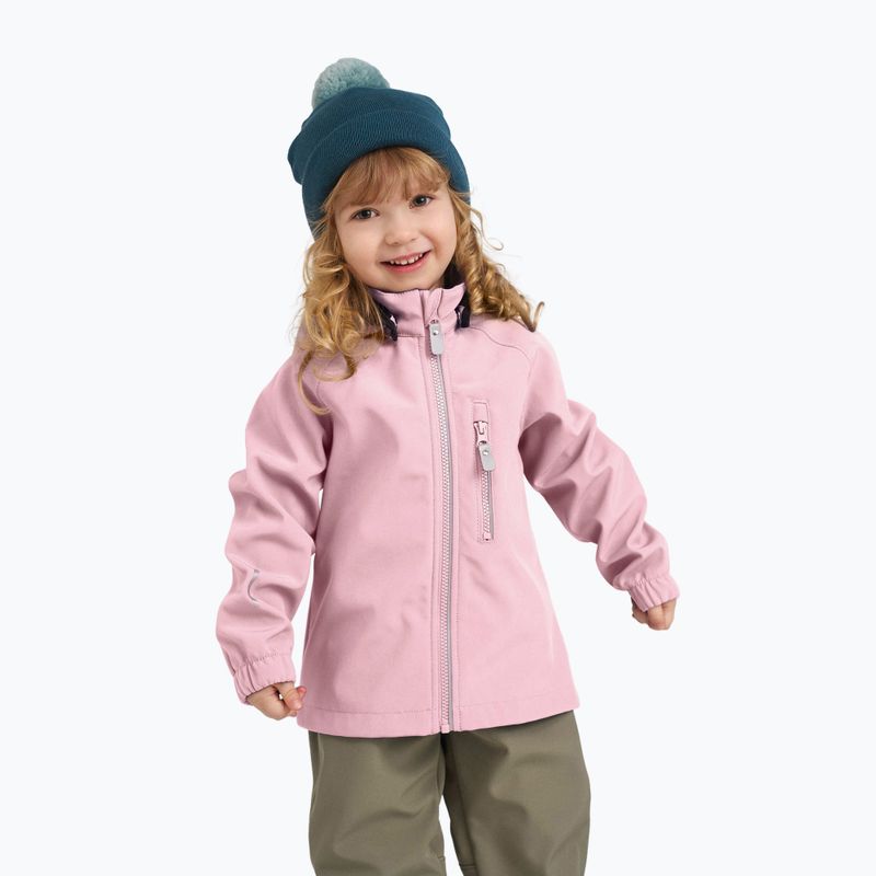 Dětská softshellová bunda Reima Vantti 5100009C-4500 grey pink 6