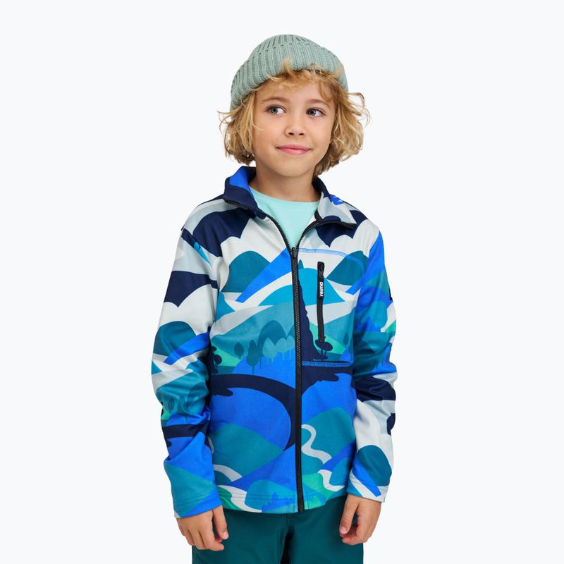Dětská fleecová mikina Reima Iisisti sparkly blue 5