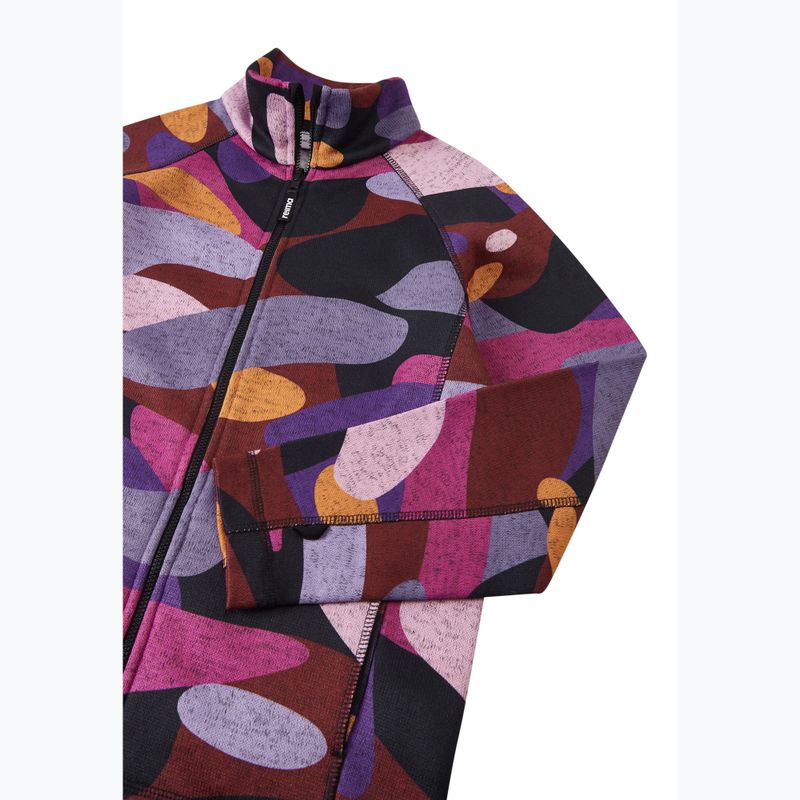 Dětská fleecová mikina Reima Niksini fucshia 3