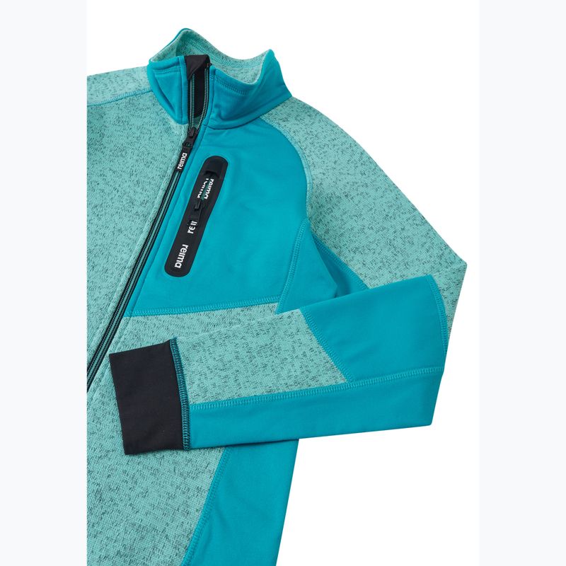Dětská fleecová mikina Reima Laskien aquamarine 3
