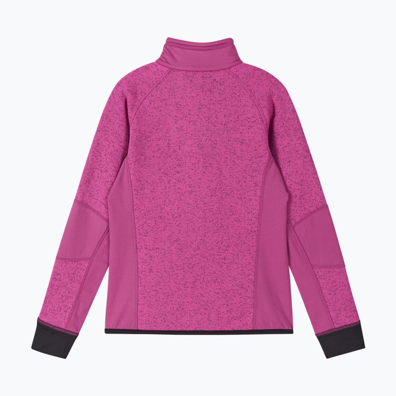 Dětská fleecová mikina Reima Laskien fucshia 2