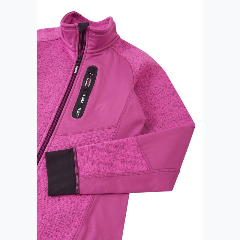 Dětská fleecová mikina Reima Laskien fucshia 3