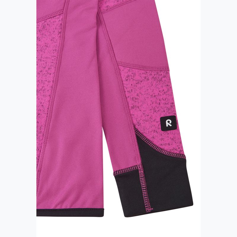Dětská fleecová mikina Reima Laskien fucshia 4