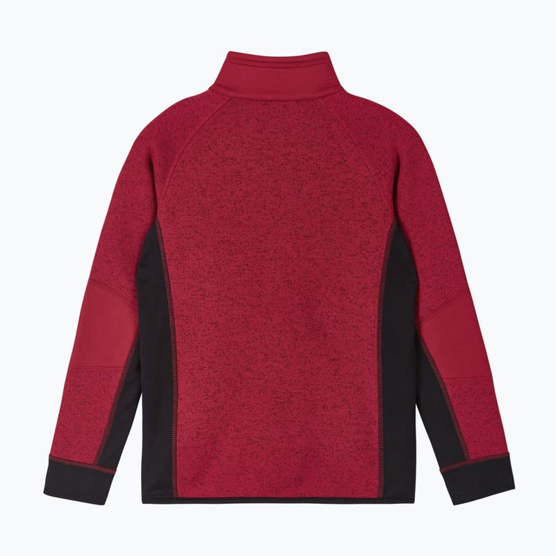 Dětská fleecová mikina Reima Liukuen cranberry 2
