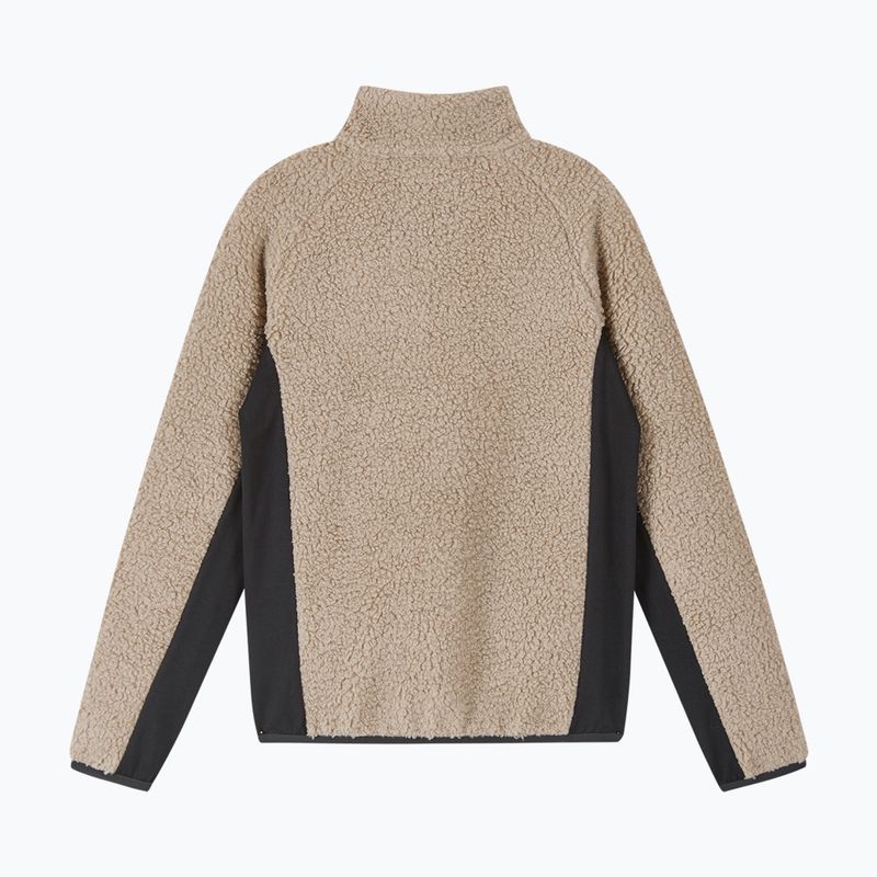 Dětská fleecová mikina Reima Puhku earthy beige 2
