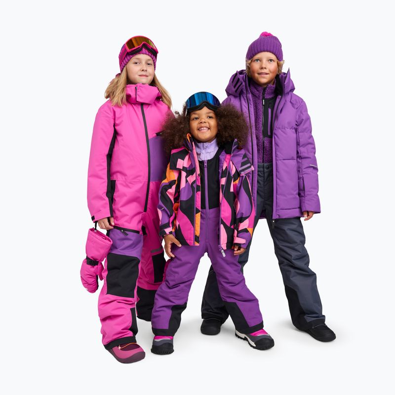 Dětská fleecová mikina Reima Puhku plum purple 7