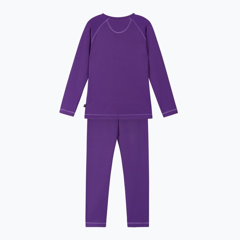 Sada termoprádla pro děti Reima Lampo plum purple 2