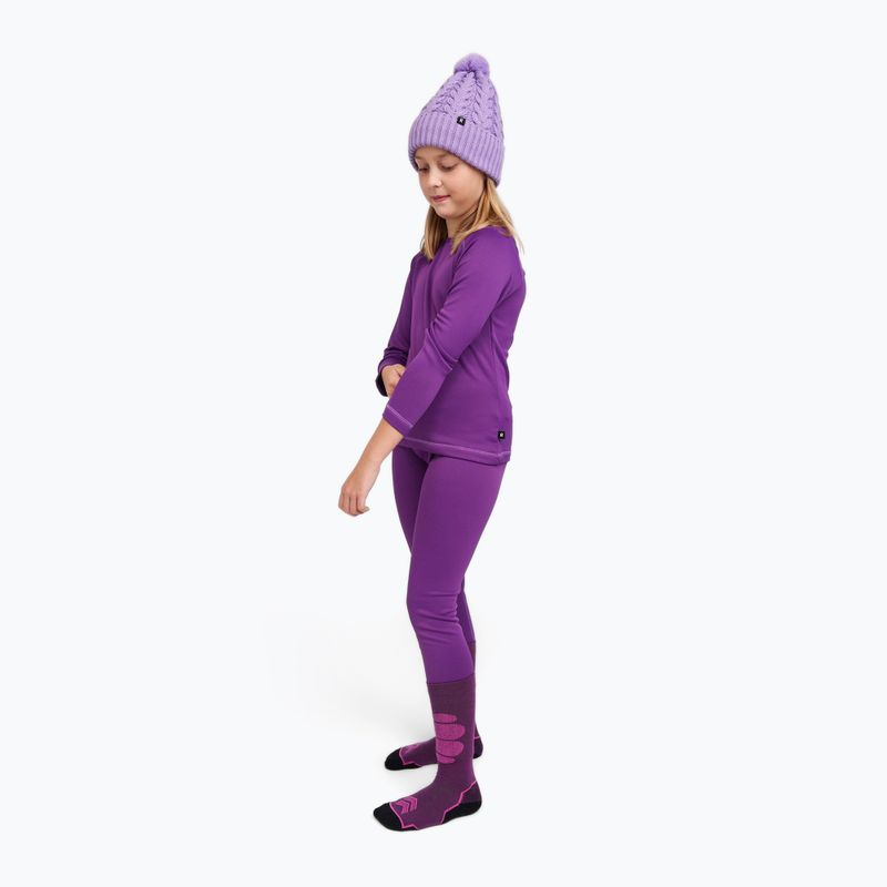 Sada termoprádla pro děti Reima Lampo plum purple 8