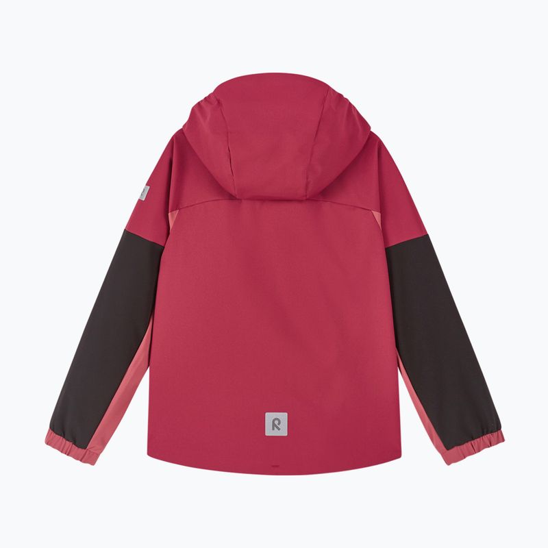 Dětská hybridní bunda Reima Vaeltava cranberry 2