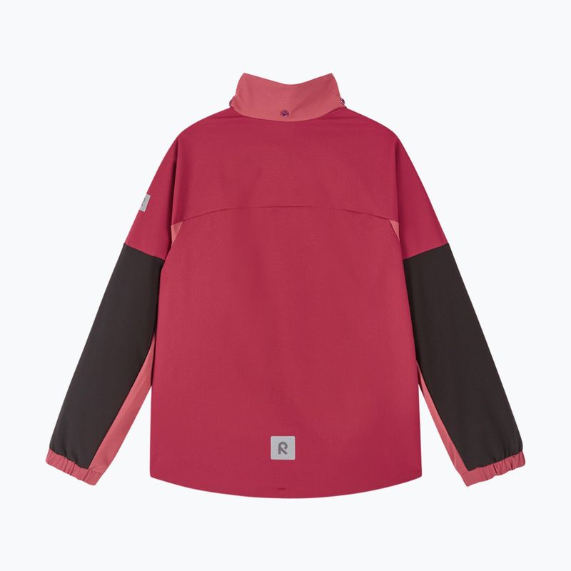 Dětská hybridní bunda Reima Vaeltava cranberry 3