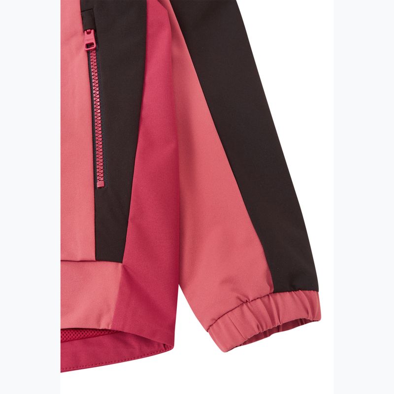 Dětská hybridní bunda Reima Vaeltava cranberry 5