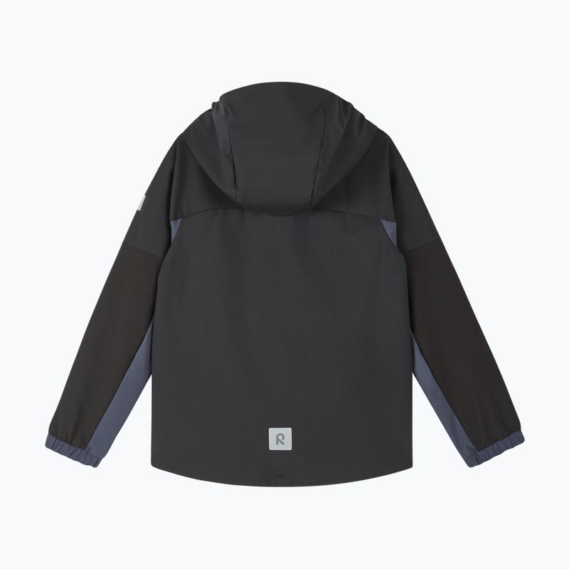 Dětská hybridní bunda Reima Vaeltava black 2