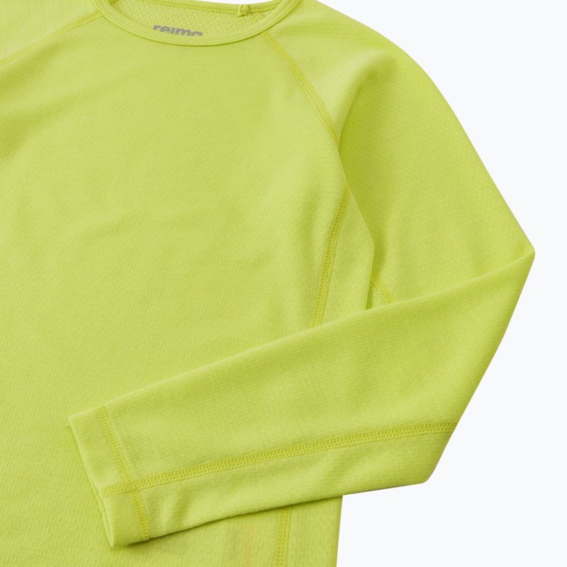 Sada termoprádla pro děti Reima Lani bright lime 5