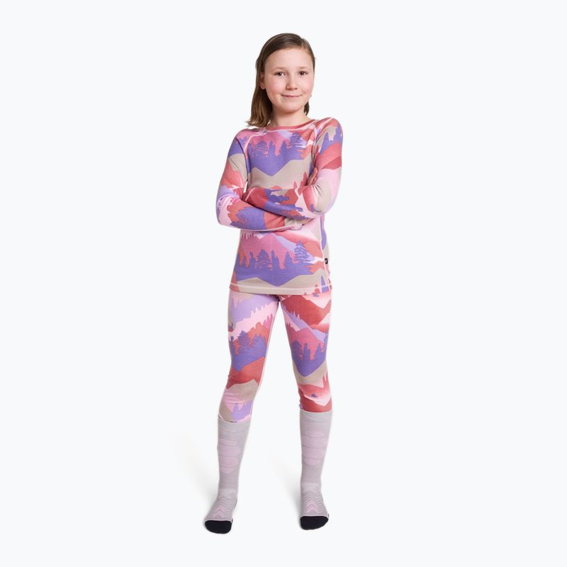 Sada termoprádla pro děti Reima Taitoa grey pink 9