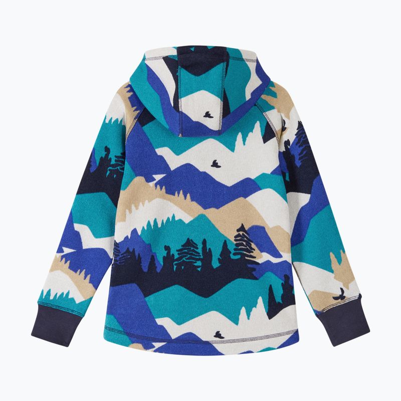 Dětská fleecová mikina Reima Northern Fleece Hoodie navy 2