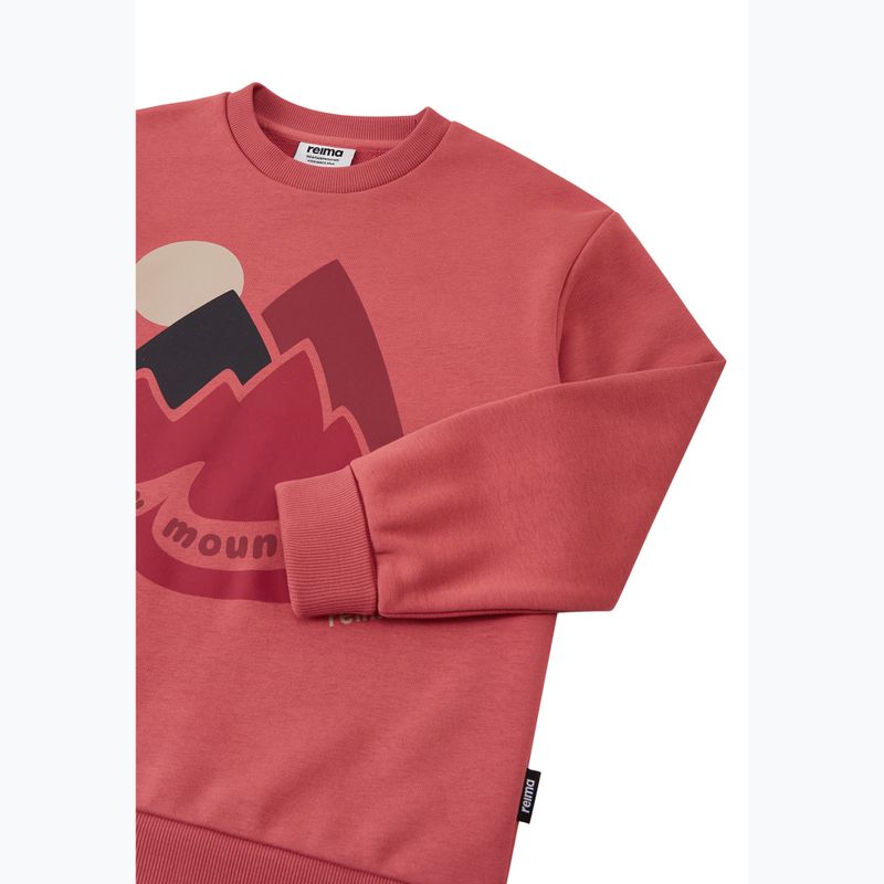 Dětská mikina Reima Collari red clay 3