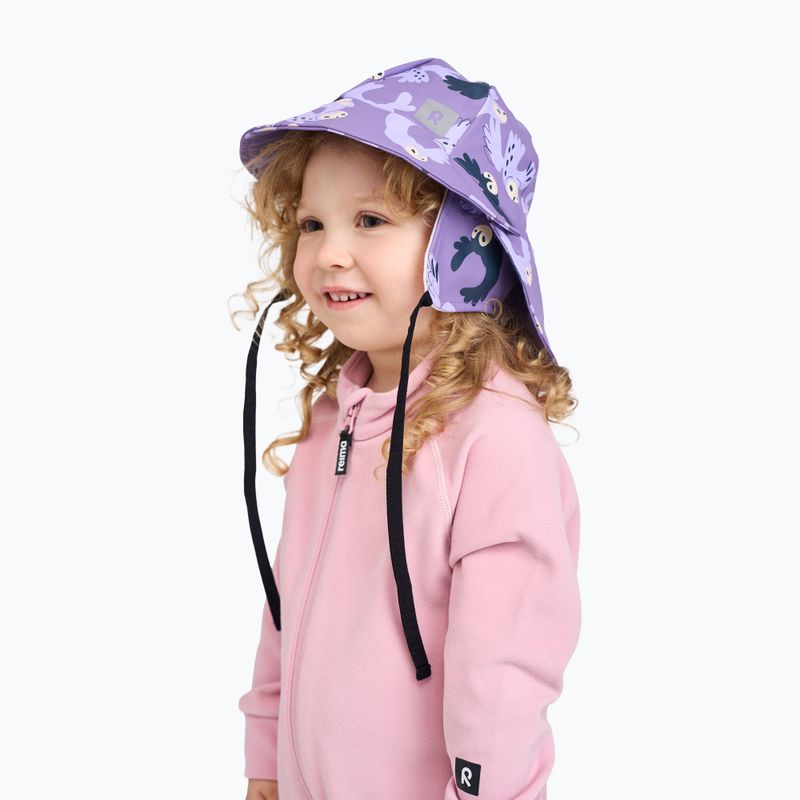 Dětský nepromokavý klobouk Reima Rainy misty violet 5