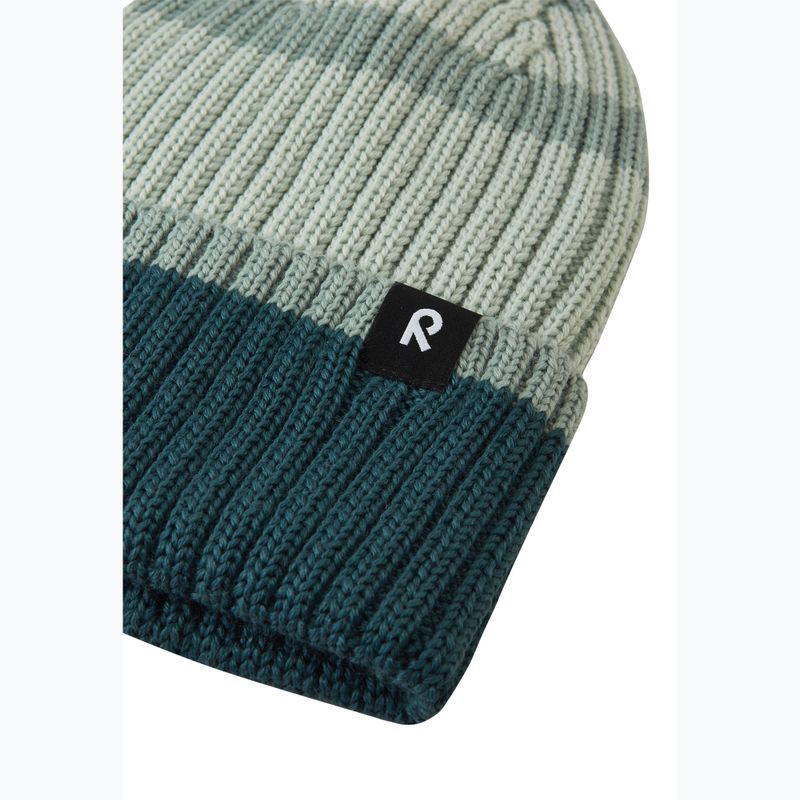 Dětská zimní čepice Reima Vilpas stone green 3