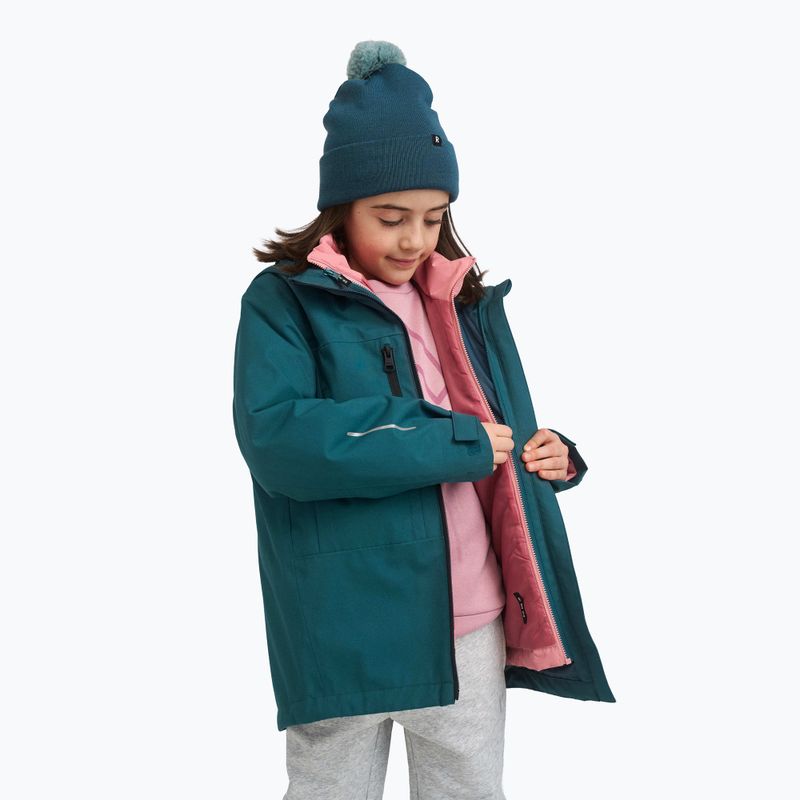 Dětská zimní čepice Reima Omasi dark teal 6