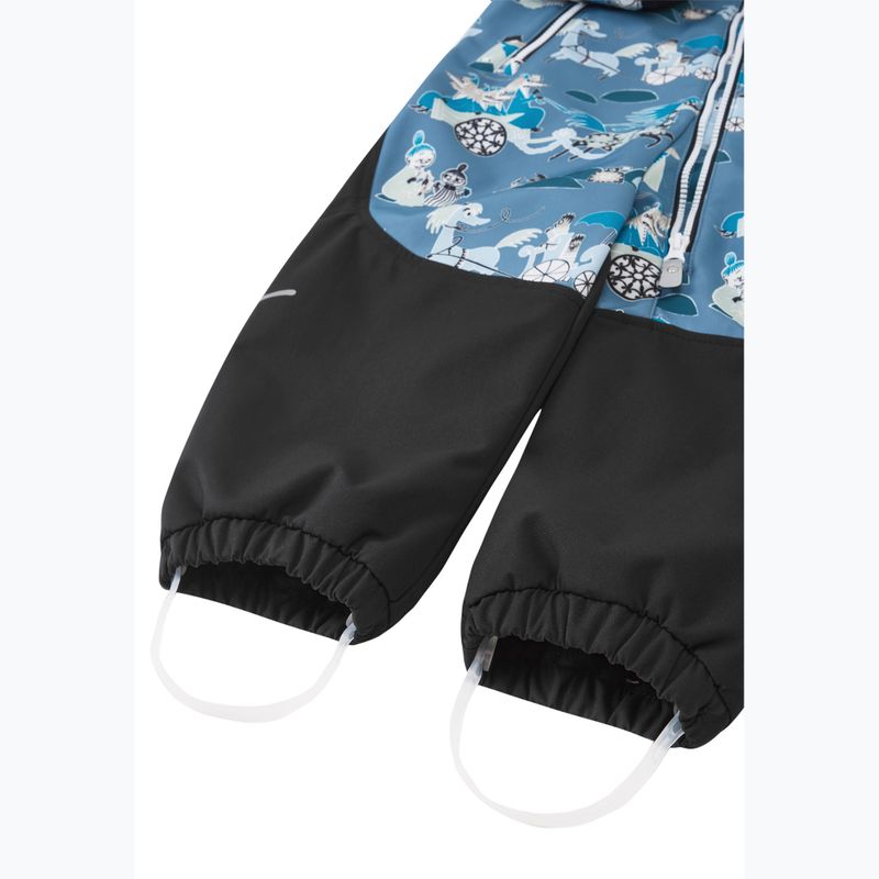 Dětská softshellová kombinéza Reima Moomin Mjosa blue ocean 5