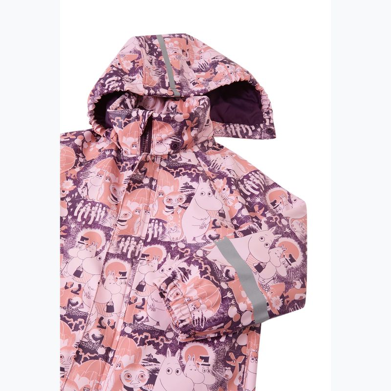 Dětská nepromokavá kombinéza Reima Moomin Rapakko pale rose 3