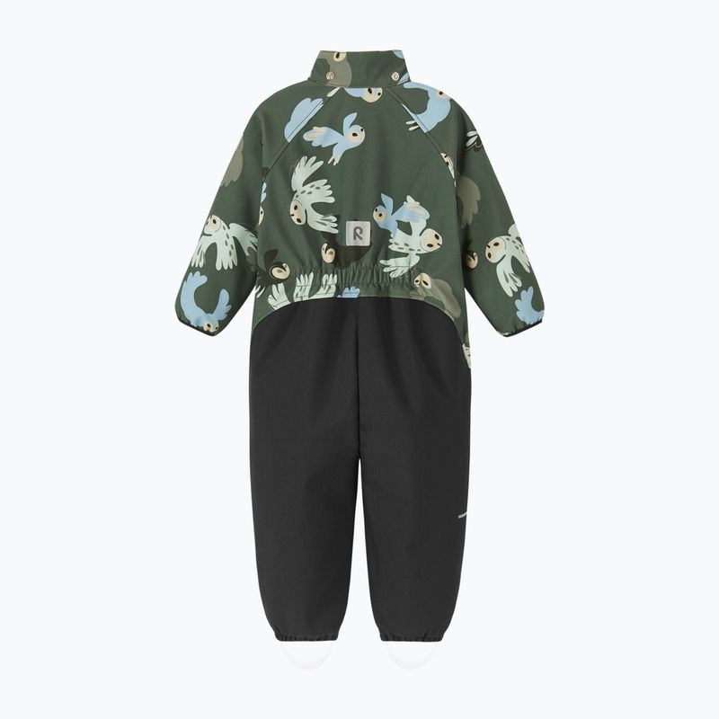 Dětská softshellová kombinéza Reima Mjosa thyme green 2