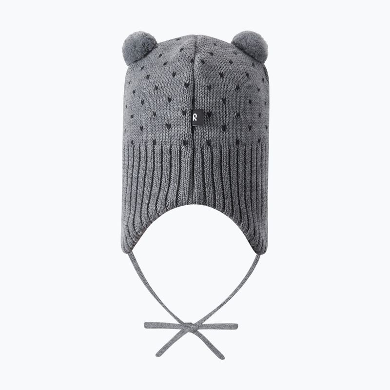 Dětská zimní čepice Reima Ilmein melange grey 2