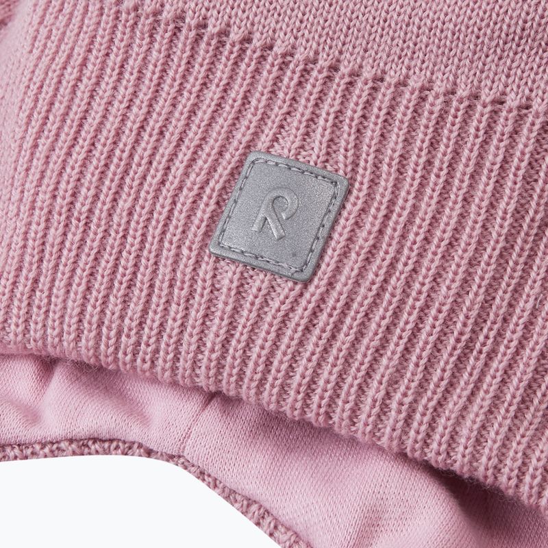 Dětská zimní čepice Reima Kumpi grey pink 3