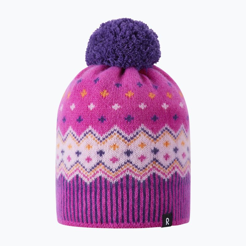 Dětská zimní čepice Reima Pohjoinen plum purple