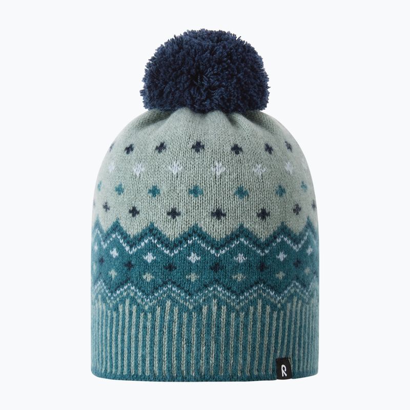 Dětská zimní čepice Reima Pohjoinen dark teal
