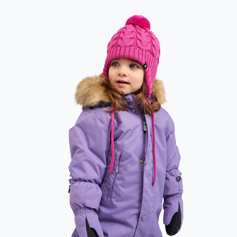 Dětská zimní čepice Reima Paljakka fucshia 4