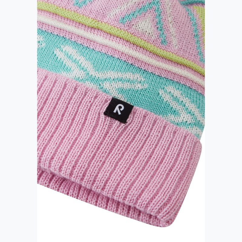 Dětská zimní čepice Reima Kirjoen light heather 3