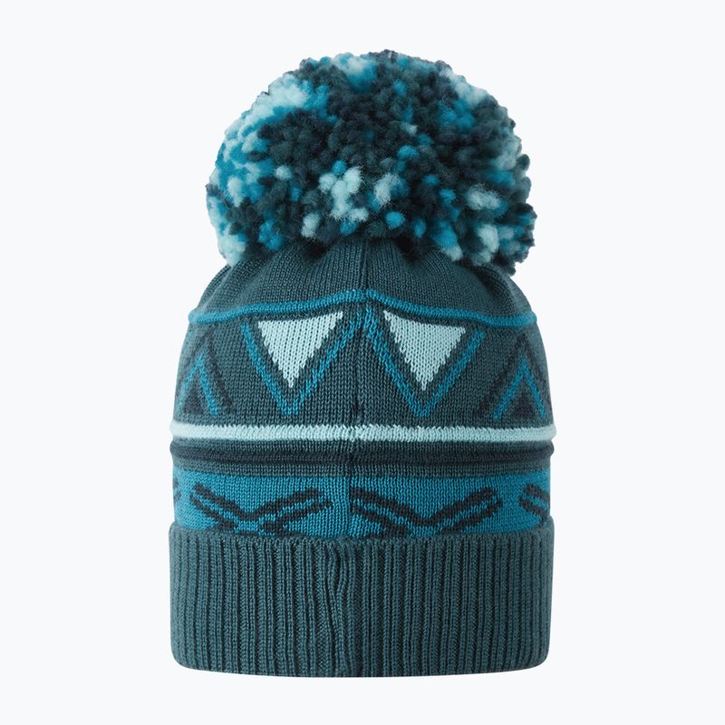 Dětská zimní čepice Reima Kirjoen dark teal 2