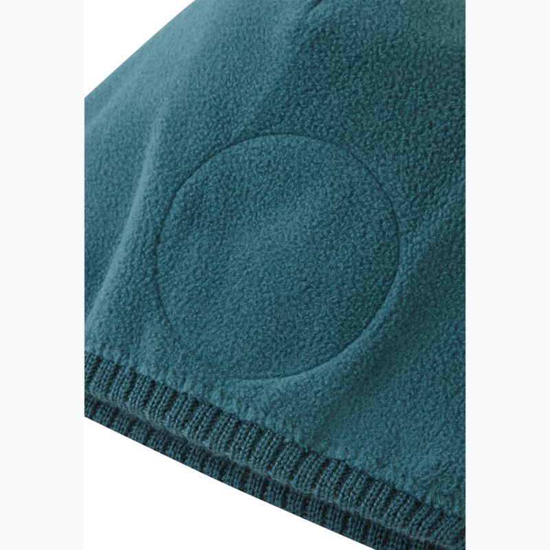 Dětská zimní čepice Reima Kirjoen dark teal 4