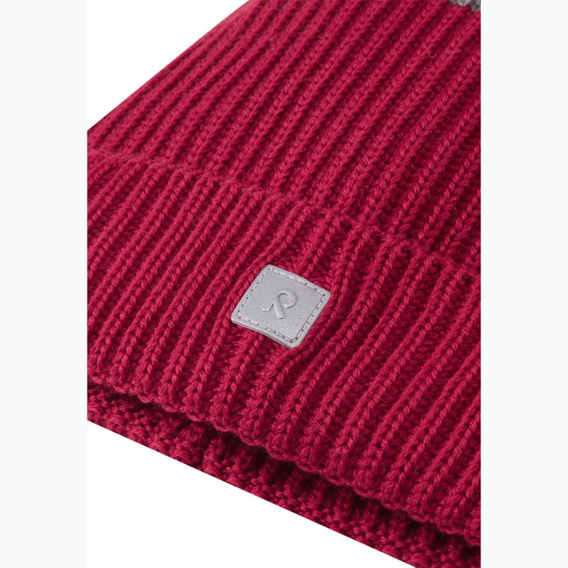 Dětská zimní čepice Reima Pilke cranberry 3