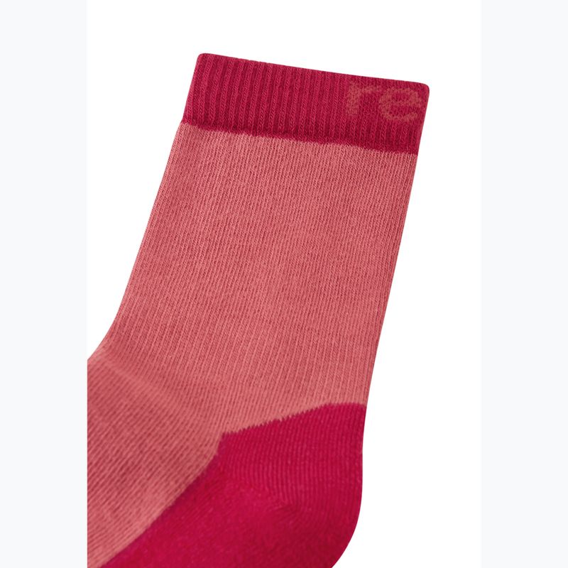 Dětské ponožky Reima Villalla red clay 2