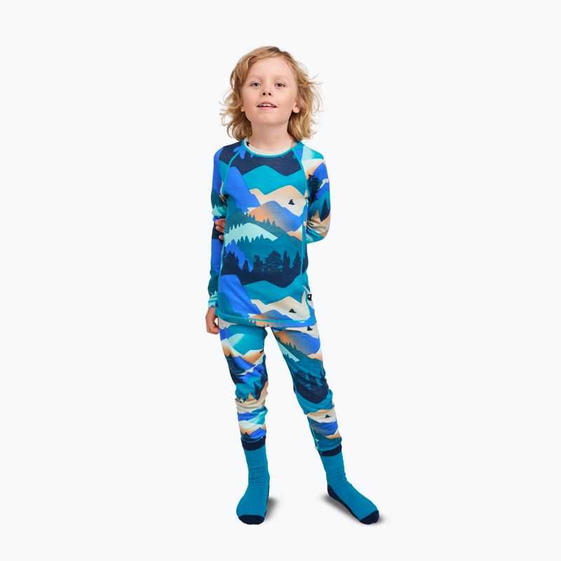 Dětské ponožky Reima Villalla aquatic blue 3