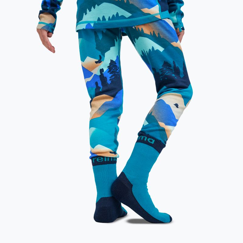 Dětské ponožky Reima Villalla aquatic blue 4